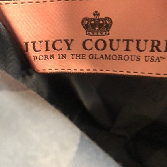 Juicy Couture Colonial Blue Leather XLARGE Hobo - Picture 11 of 13